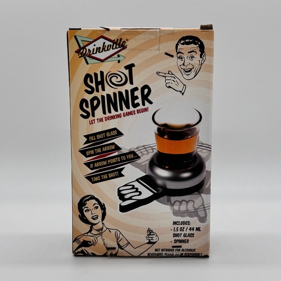 Drinkville Shot Spinner Game - Picture 2 of 6